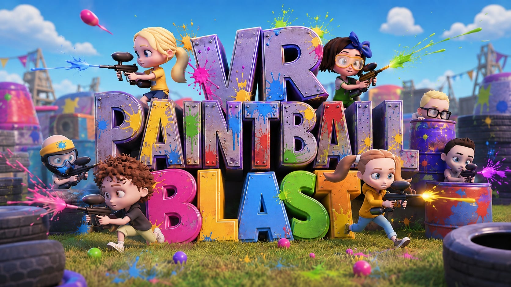 VR Paintball Blast